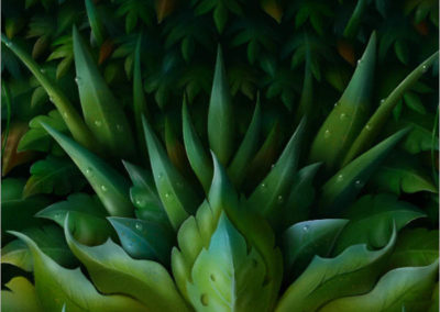 Green Man Detail 2